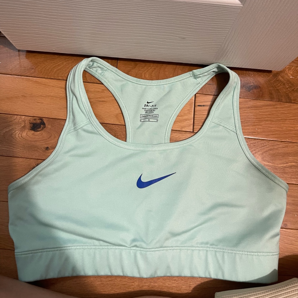 Teal Nike Sports Bra, Size M